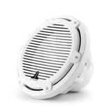 JL Audio M3-10IB-C-Gw-4 10-inch (250 mm) Marine Subwoofer Driver, Gloss White Classic Grille, 4 Ω