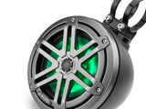 JL Audio M3-650VEX-Mb-S-Gm-i M3 Series 6.5" VEX Enclosed Speakers with RGB LED Lighting (Matte Black with Gunmetal Sport Grilles)