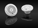 JL Audio M3-650X-C-Gw 6.5-inch (165 mm) Marine Coaxial Speakers, Gloss White Classic Grilles