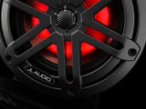 JL Audio M3-650X-S-Gm-i 6.5-inch (165 mm) Marine Coaxial Speakers, Gunmetal Sport Grilles with RGB LED Lighting