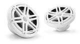 JL Audio M3-650X-S-Gw 6.5-inch (165 mm) Marine Coaxial Speakers, Gloss White Sport Grilles