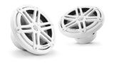 JL Audio M3-770X-S-Gw 7.7-inch (196 mm) Marine Coaxial Speakers, White Sport Grilles