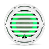 JL Audio M6-10IB-C-GwGw-i-4 M6 Series 10" marine free air subwoofer with RGB LED (Gloss White Classic Grille) 4 Ω