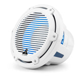 JL Audio M6-10IB-C-GwGw-i-4 M6 Series 10" marine free air subwoofer with RGB LED (Gloss White Classic Grille) 4 Ω