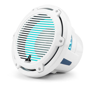 JL Audio M6-10IB-C-GwGw-i-4 M6 Series 10" marine free air subwoofer with RGB LED (Gloss White Classic Grille) 4 Ω