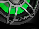 JL Audio M6-10W-S-GmTi-i-4 M6 Series 10" marine subwoofer with RGB LED (Gunmetal Sport Grille with Titanium Insert), 4 Ω