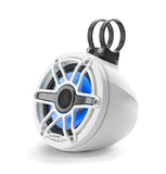 JL Audio M6-650VEX-Gw-S-GwGw-i M6 Series 6.5" VEX Enclosed Speakers with RGB LED Lighting (Gloss White with Gloss White Trim Ring and Gloss White Sport Grille)