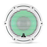 JL Audio M6-8IB-C-GwGw-i-4 M6 Series 8" marine free air subwoofer with RGB LED (Gloss White Classic Grille) 4 Ω