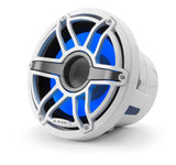 JL Audio M6-8IB-S-GwGw-i-4 M6 Series 8" marine feree air subwoofer with RGB LED (Gloss White Sport Grille), 4 Ω