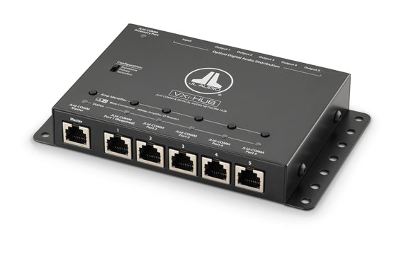 JL Audio VXi-HUB Connect multiple VXi amplifiers in a network